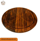 Handcrafted Foldable Wooden Dry Fruit Basket – Decorative Serving Basket for Kitchen & Table Decor