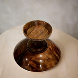 Handcrafted Wooden Fruit Bowl – 12 Inch Rosewood Decorative Bowl for Dining Table & Kitchen