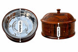 Nafasat Handmade Brass Hotpot with Steel Bowl