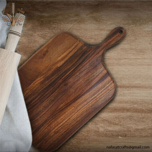 Premium Sheesham Wood Cutting Board – Durable Wooden Chopping Board for Kitchen | Natural Hardwood Butcher Block