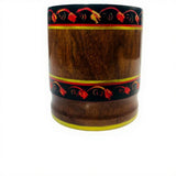 Wooden Handmade Mortar & Pestle (Chatu Danda) – Traditional Grinding Tool for Kitchen
