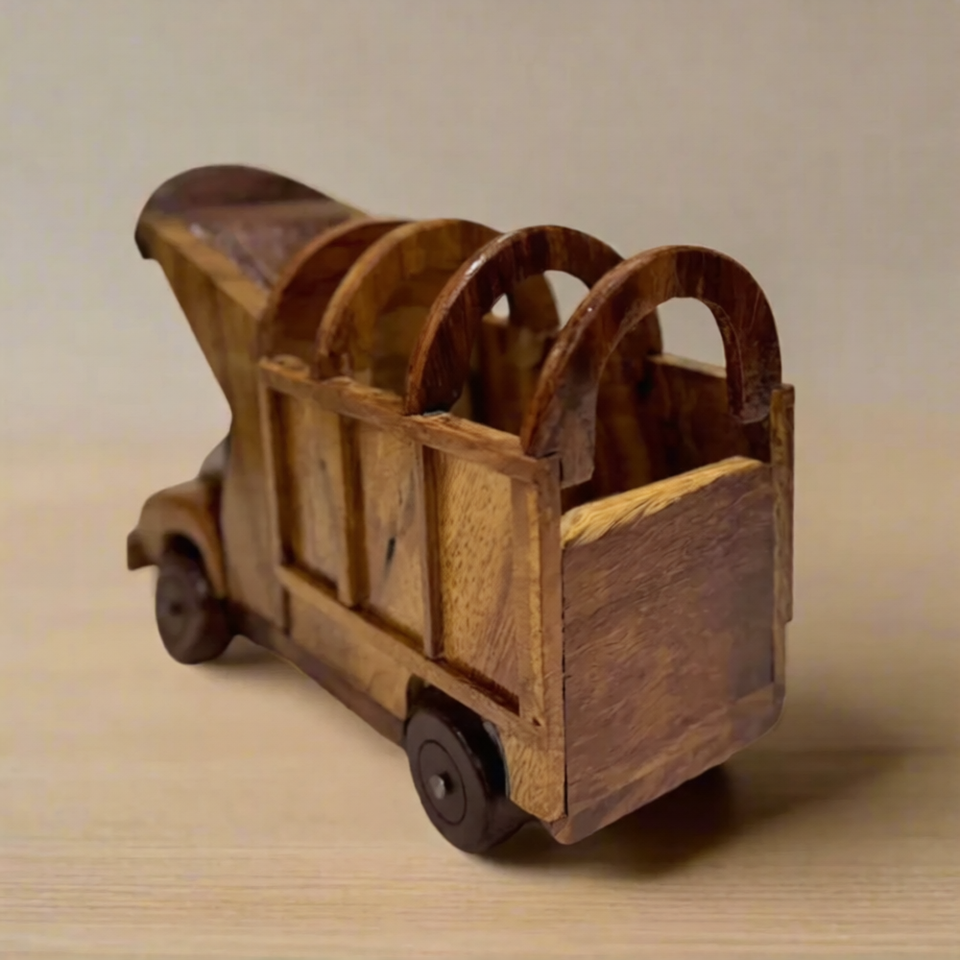 Handcrafted Wooden Truck – Pakistani Truck Art Inspired Decorative Showpiece & Unique Gift
