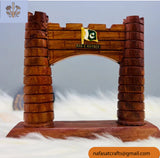 Handmade Wooden Dar-e-Khabar Islamic Decoration Piece – Traditional Islamic Home Décor