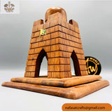 Handcrafted Mazar-e-Quaid Wooden Decoration Piece – Pakistani Landmark Home Décor